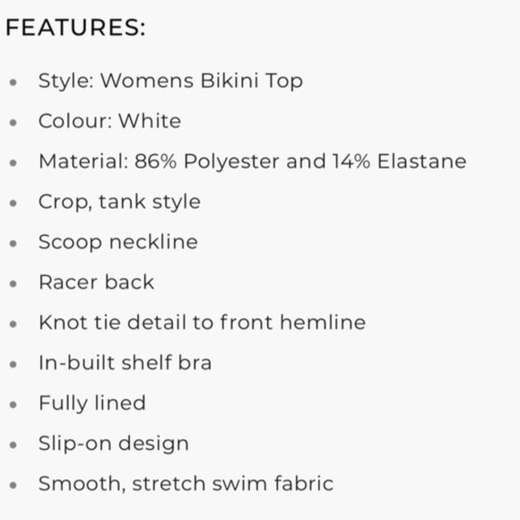 NWOT Tee Ink Australian Ivy Knot Bikini - Picture 13 of 13